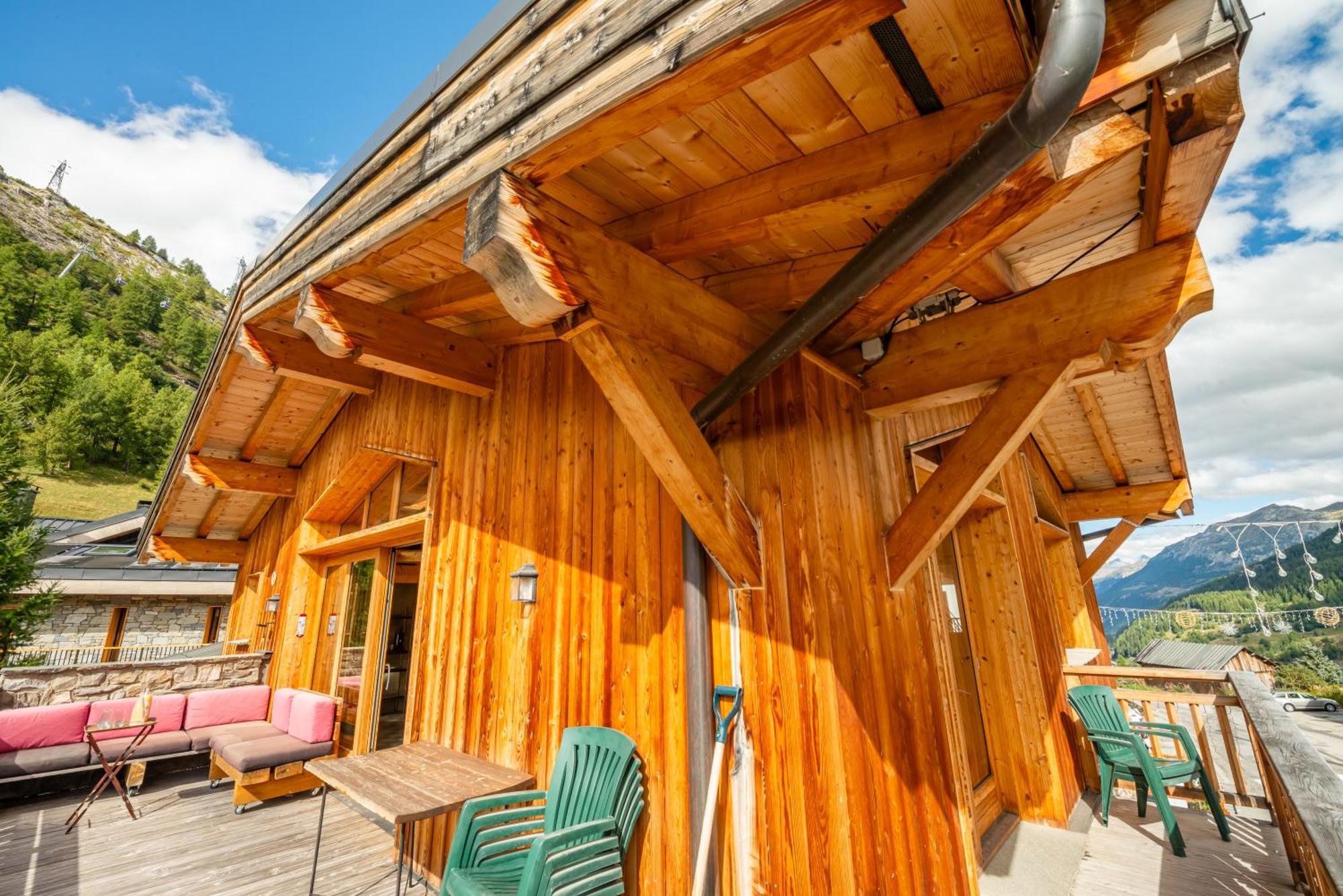 Chalet Monte Bianco ティニュ エクステリア 写真