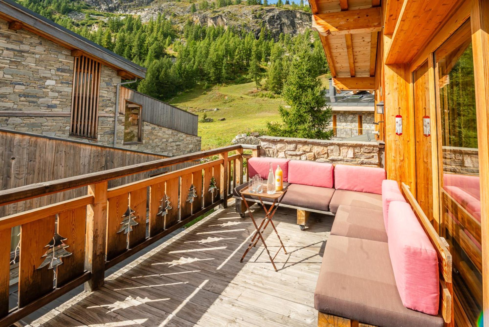 Chalet Monte Bianco ティニュ エクステリア 写真