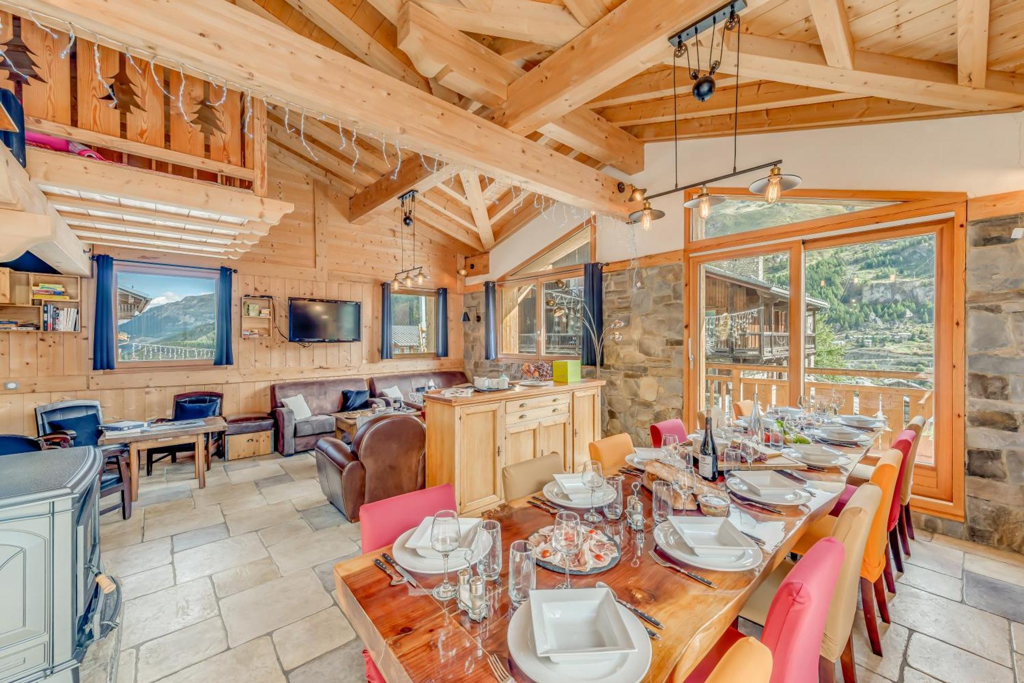 Chalet Monte Bianco ティニュ エクステリア 写真