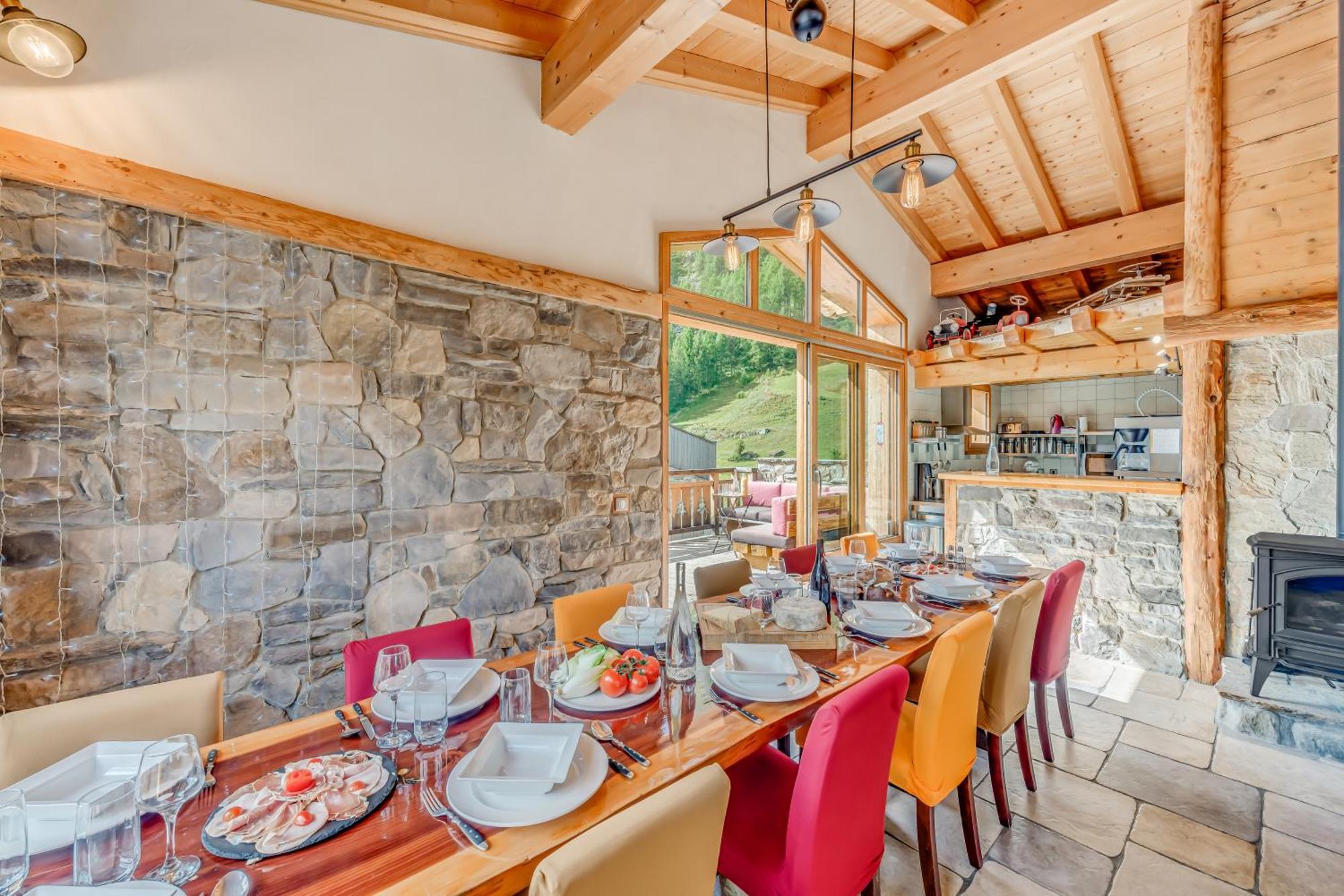 Chalet Monte Bianco ティニュ エクステリア 写真