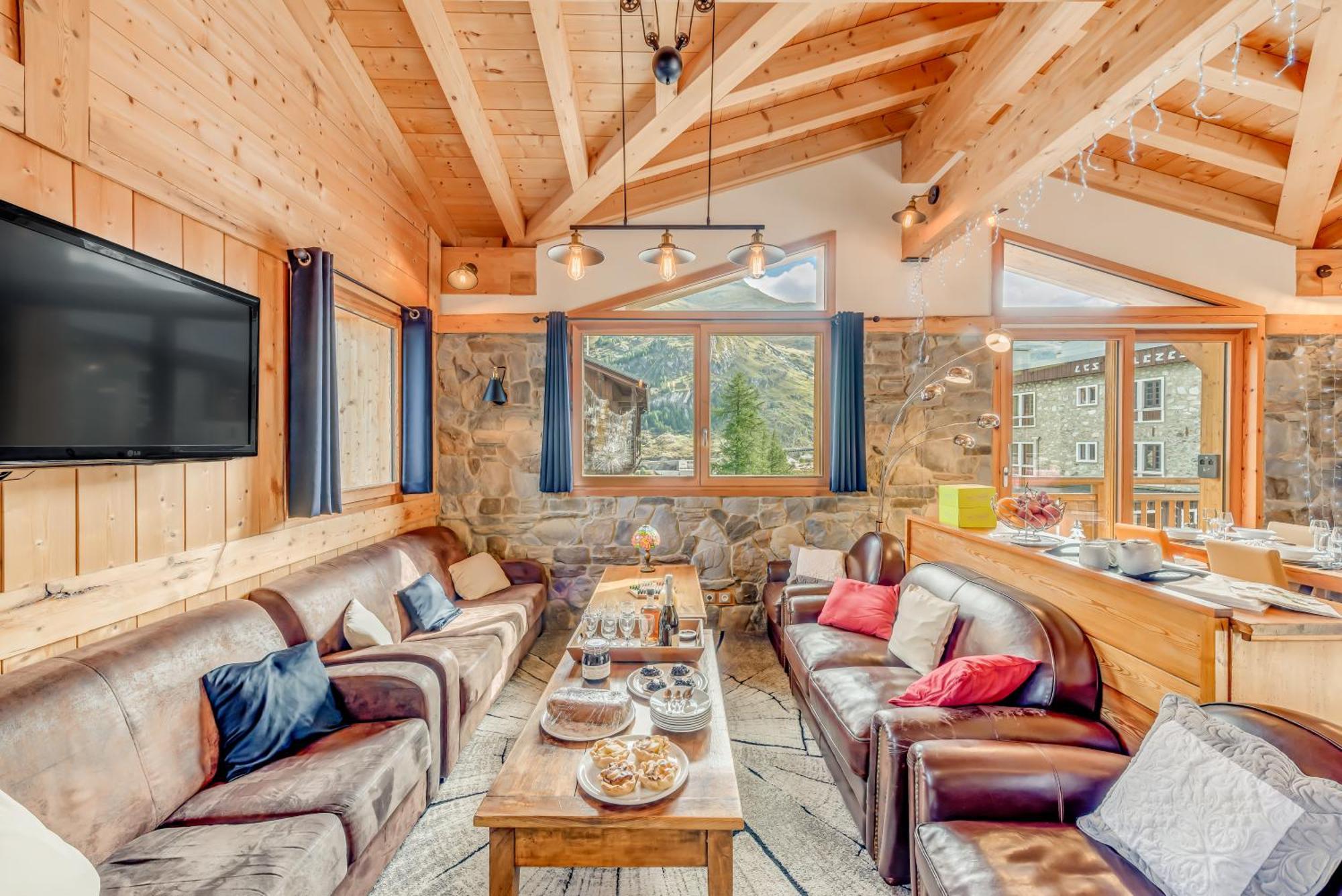 Chalet Monte Bianco ティニュ エクステリア 写真