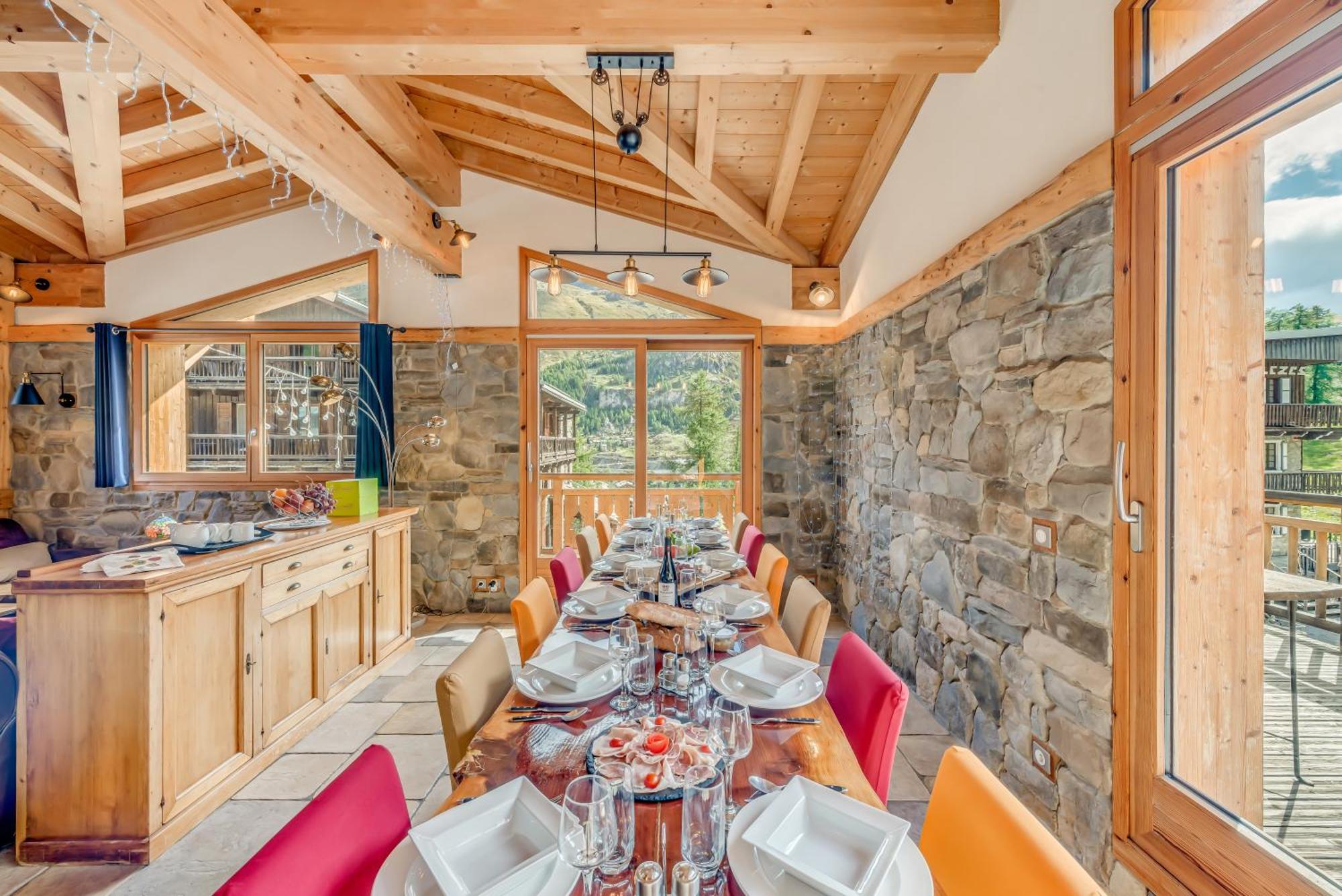 Chalet Monte Bianco ティニュ エクステリア 写真