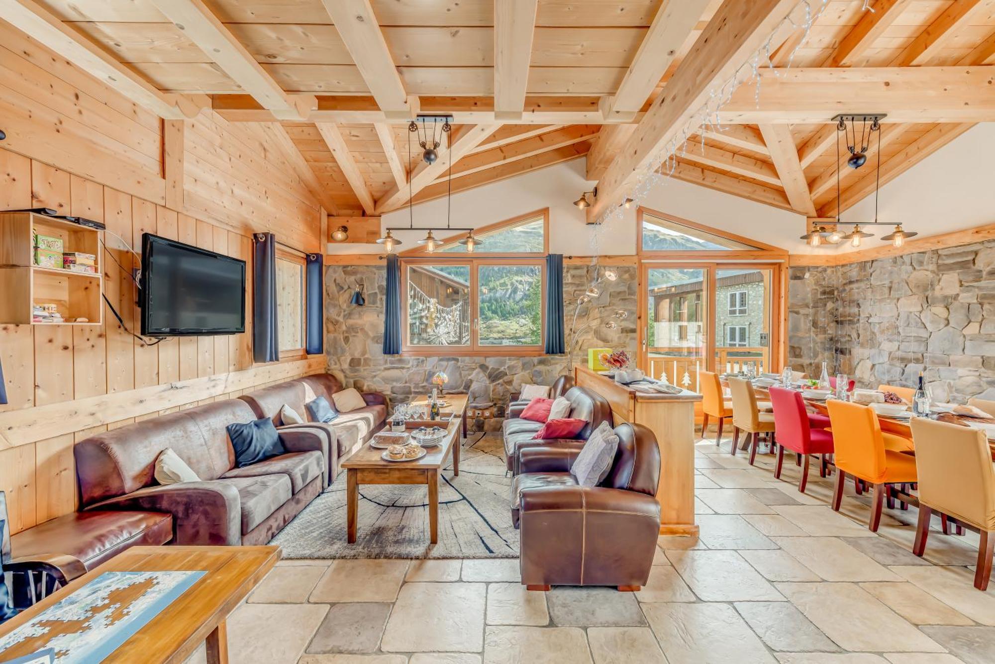 Chalet Monte Bianco ティニュ エクステリア 写真