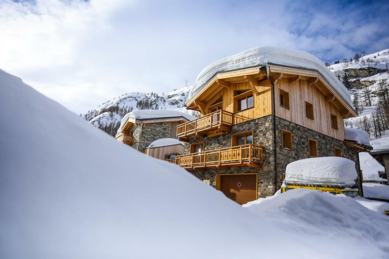 Chalet Monte Bianco ティニュ エクステリア 写真
